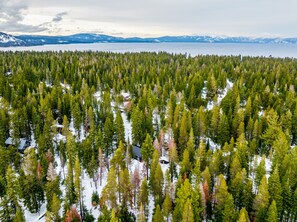 Minutes from the shores of Lake Tahoe.