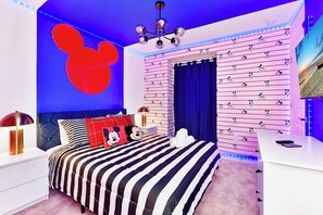 queen bed