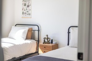  2 Twin Beds | Blackout Shades | Closet | 2nd Floor
