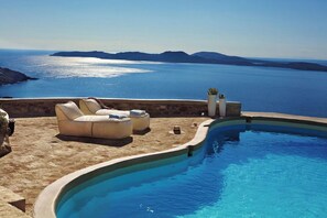 Delos view, Panoramic sea view