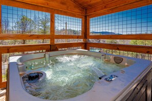 Bubbelpool utomhus