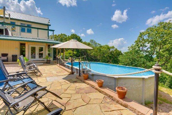 Poolside Lounging