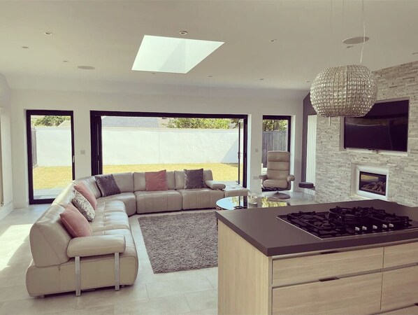 Open plan living area 