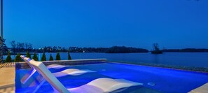 Our heated pool can be warmed up to a toasty 104°F, making it a cozy spot to relax any time of year. Whether it’s a chilly evening or a sunny afternoon, you’ll love soaking in the comfort!