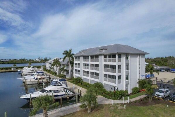 Ascend the elevator to the serene luxury of our 3rd floor condo.  Sunset Views. 