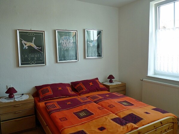 Ferienwohnung 1, 50 qm, 1 Schlafzimmer, max. 3 Personen-Schlafzimmer