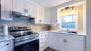 Bright and airy, modern kitchen