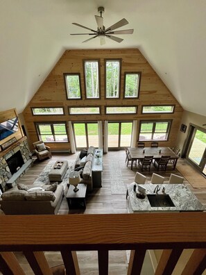 View from loft toward river
