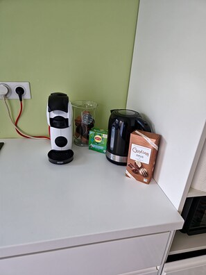 Kaffe och/eller kaffebryggare