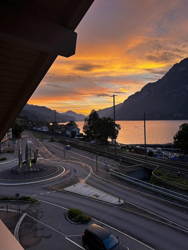 Vue depuis l’hébergement