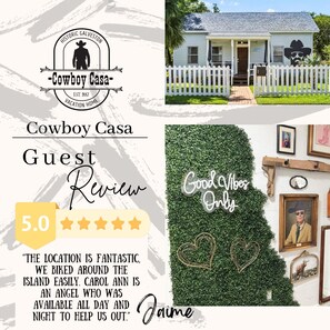 We love hosting and are proud to have earned all 5 star reviews!