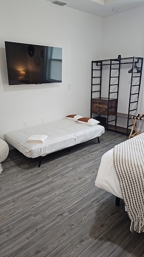 The futon for the 3rd person.