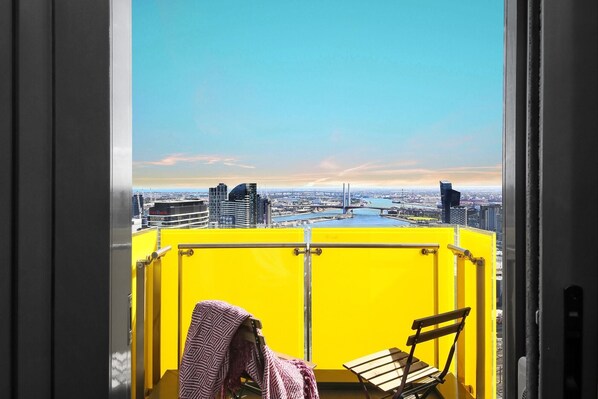 A private balcony with a view!