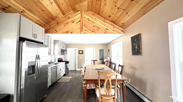 1st Floor Kitchen with dining area