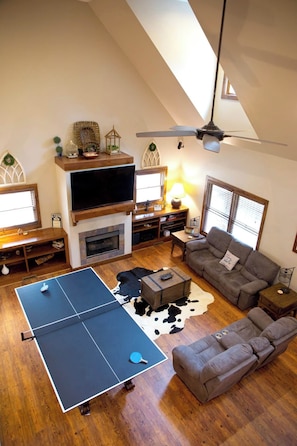 Pool Table Converts To Ping Pong Table