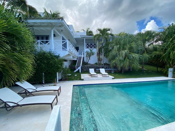 Private pool near the house