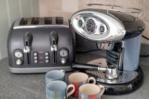 Kaffe och/eller kaffebryggare