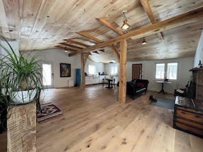 The main room.