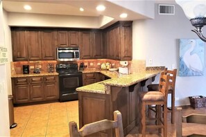 Full Kitchen with Granite Counters