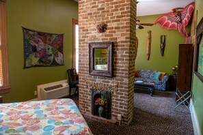 Bollywood Suite bedroom + living area