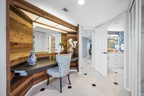 Master Bedroom Make Up Area
