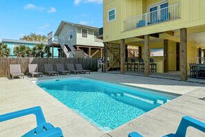 Complete with a full outdoor entertainment area including private pool, grill, and picnic area!
