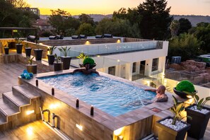 Rooftop pool