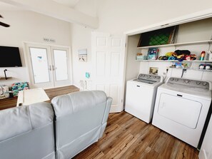 Laundry on main level