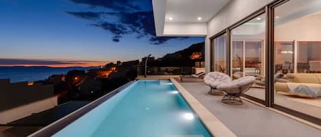 Villa Grey with 4 bedrooms, Heated pool, Sauna, Media room, Sea Views