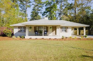 Front of house and front yard