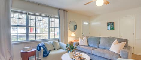 Oxford Vacation Rental | 4BR | 3BA | Step-Free Access | 1,204 Sq Ft