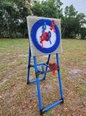Axe throwing!