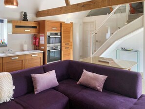 Open plan living space | Waveney Valley View, Aldeby, near Beccles