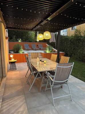 Espace convivial extérieur