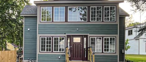 Front of Home - Main Keypad Entrance