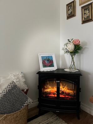 LED Dimplex fireplace, such a great feature in the lounge room