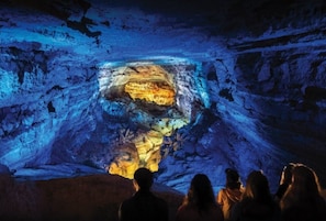 Natural Bridge Caverns are home to the biggest commercial cave system in Texas