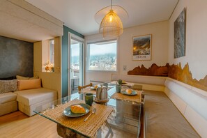 Living and dining room