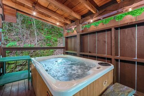 Bubbelpool inomhus
