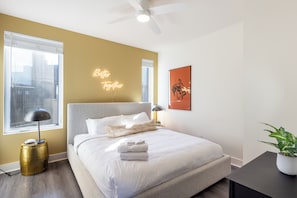 Clean and spacious bedrooms for everyone.
