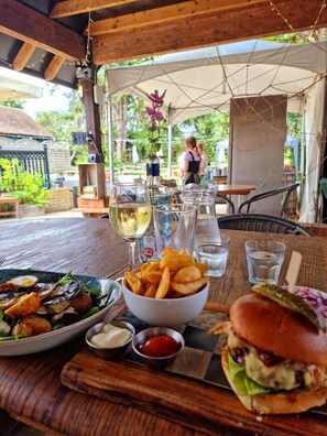 Outdoor dining