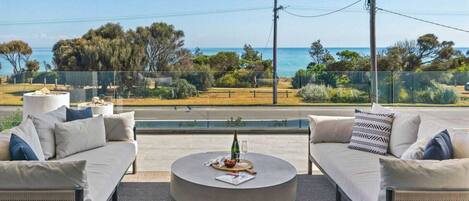 Your private deck. Sunsets here are special