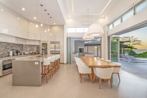 Fully equipped kitchen where chefs can do their magic!