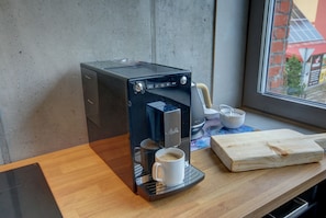 Kaffe och/eller kaffebryggare