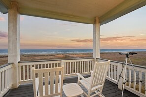 Use the telescope on the Crow's Nest after the sun goes down!
