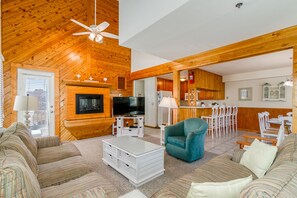 Mid Level Living Area