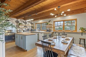 Two sinks in kitchen