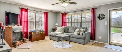 Greeneville Vacation Rental | 3BR | 2BA | 2,000 Sq Ft | Stairs Required