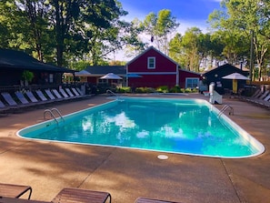 Resort heated pool