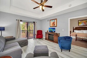 Large, open living space.